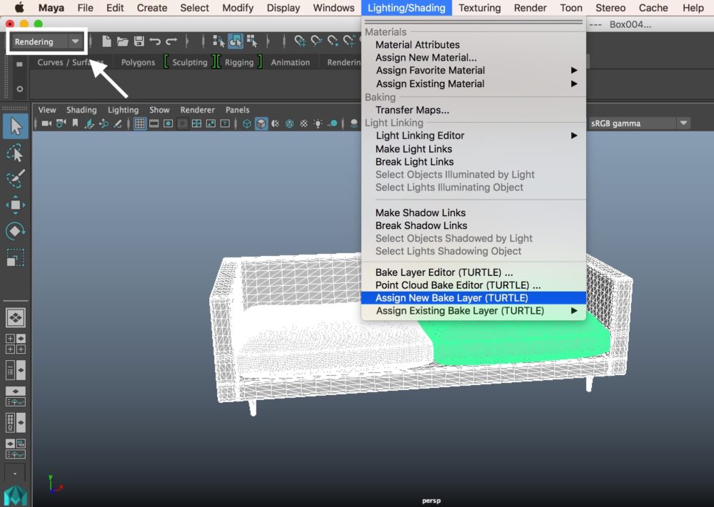 how to bake textures in maya 2017