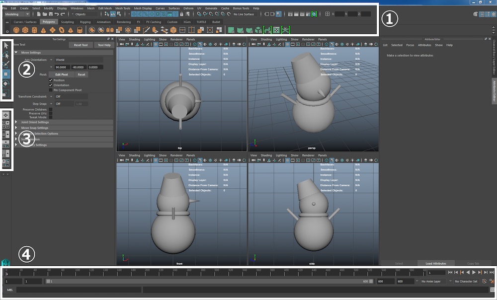Introduction To The Autodesk Maya Interface Styly