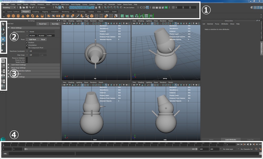 autodesk maya user interface video tutorial