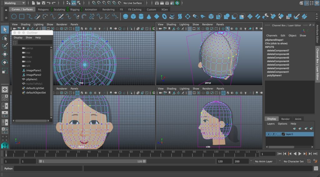 キャラクターの3Dモデリングを上手くする ...