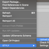 How to upload prefabs and scenes from Unity to STYLY