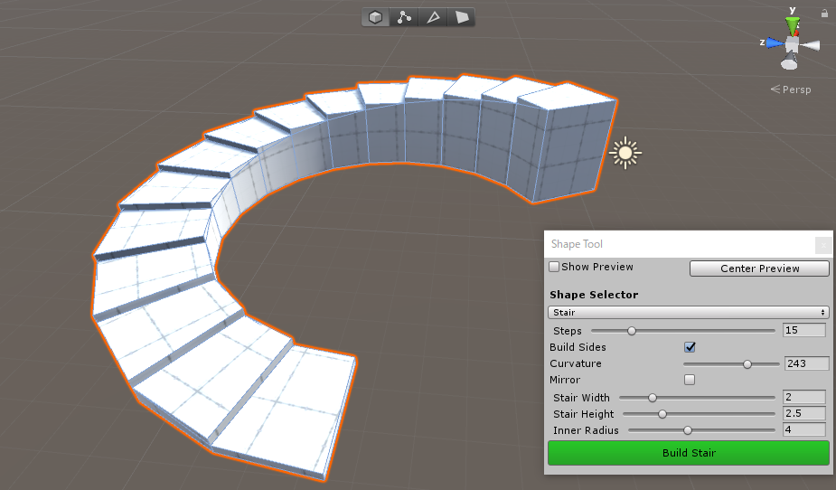 unity3d pro builder autostitch