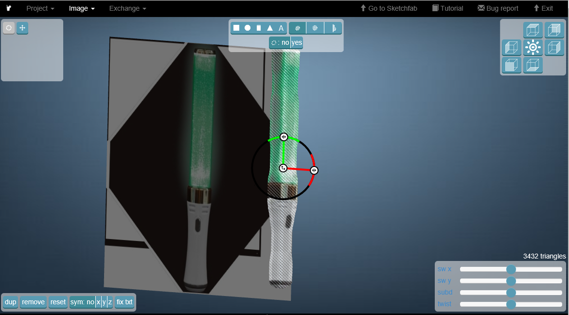 画像１枚から3dモデルを作成できるsmoothie 3dを使ってみた Styly