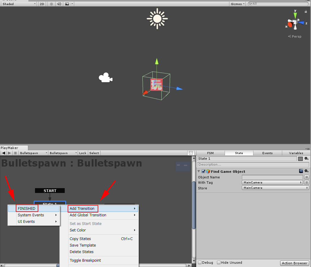 How to hide and show an object in Unity 3D 