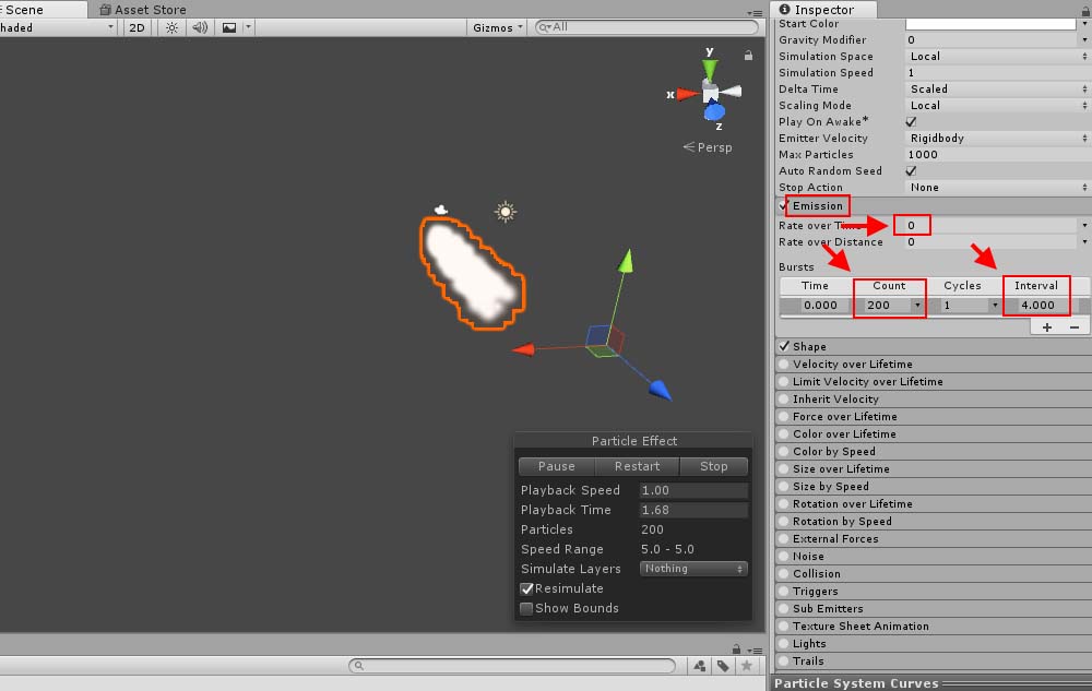 How To Make The Effect Of Waves By Particle System Styly