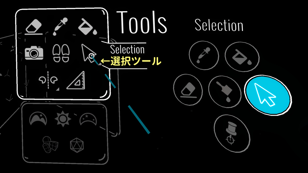 選択ツール