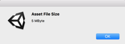 We were able to reduce the size of the file.