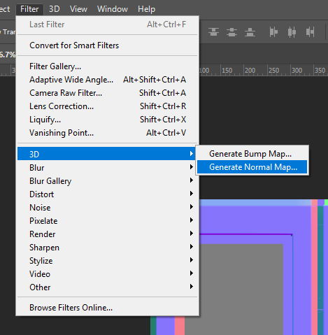 Hologram indicator : tutorial 2 edit normal map normal map with adobe Photoshop and Quixel NDO