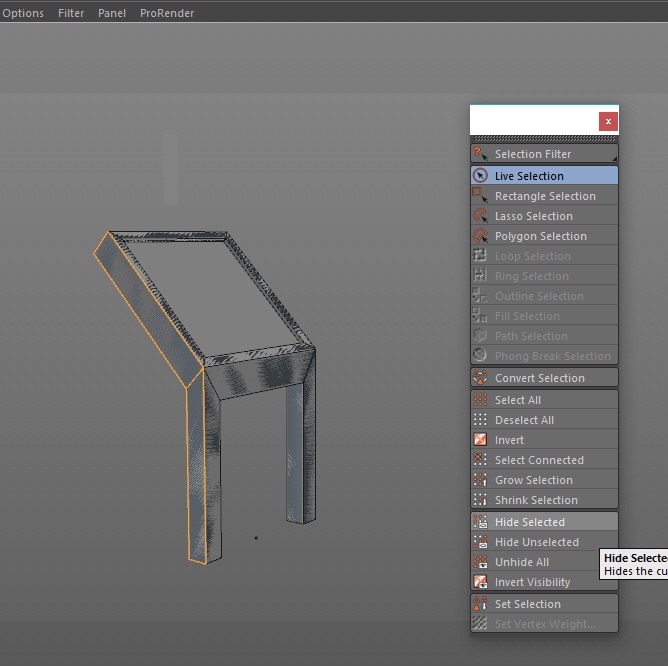 Hologram indicator : tutorial 1 uv editing and baking normal map with cinema4d