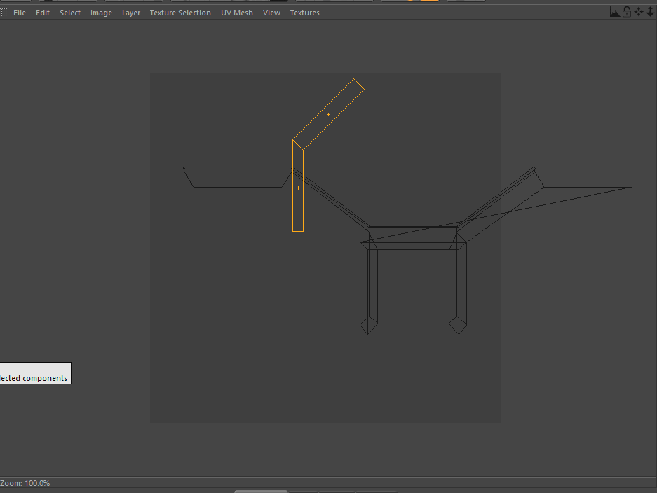 Hologram indicator : tutorial 1 uv editing and baking normal map with cinema4d