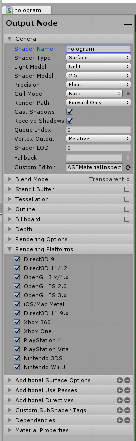 Creating The Hologram Indicator Part 3 Using The Amplifier Shader And Playmaker In Unity Styly