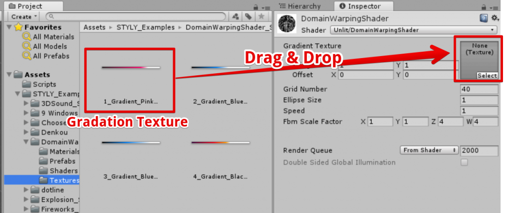 Gradation Map Unity How to create 'Domain Warping' with Unity | STYLY