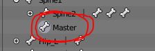 名前をMasterにする