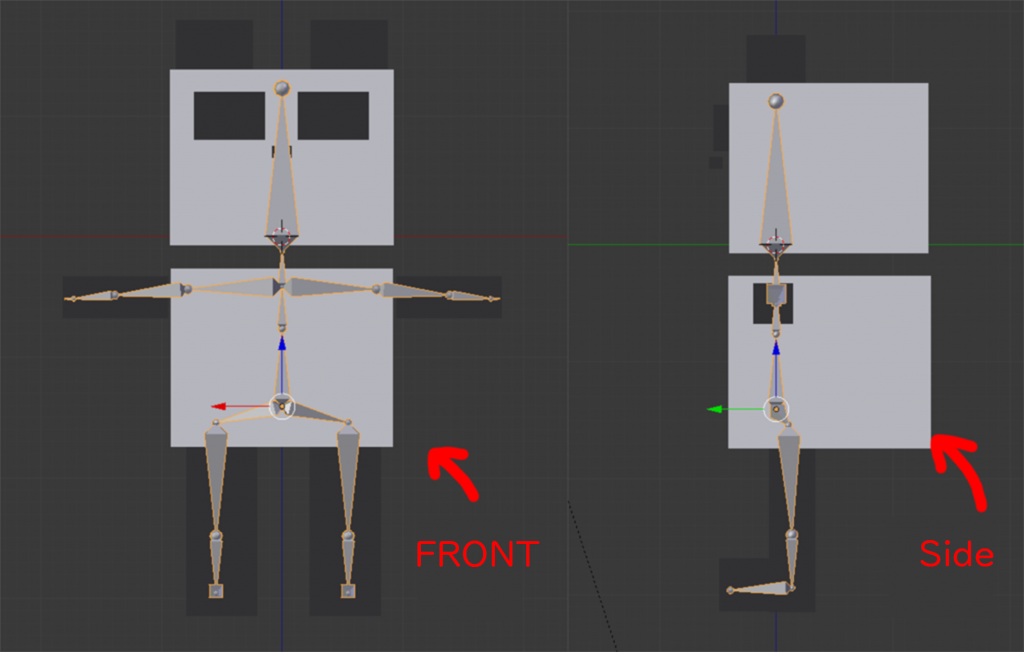Blender2 8入門 モデリングを始める 手動でボーンを入れる Styly