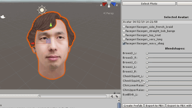 Avatar Maker Pro - 3D avatar from a single selfie - Free Download - Unity  Asset Free