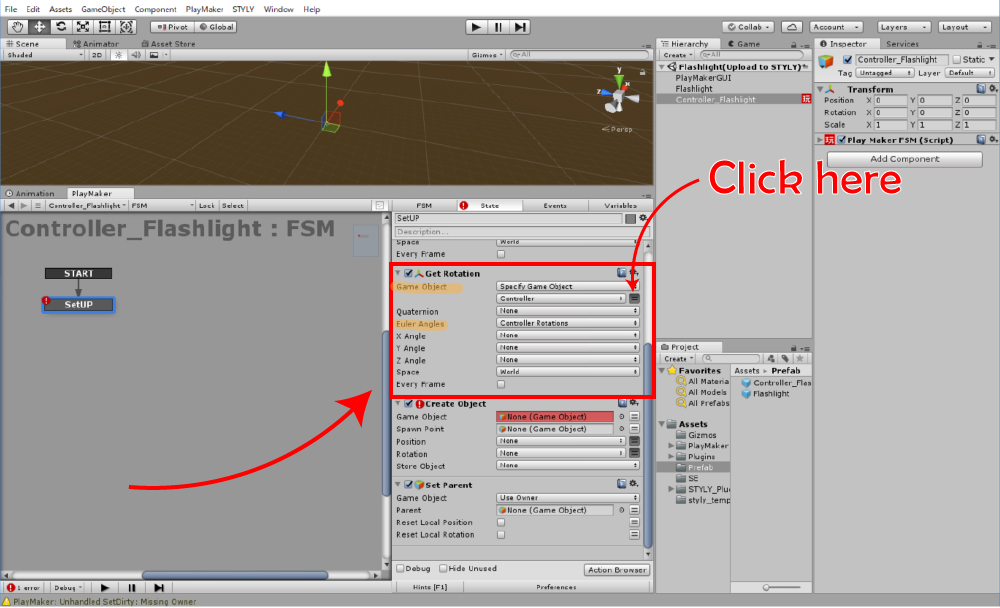 Make A Flashlight With Lights In Unity Styly