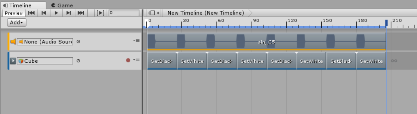 UnityのTimelineを使って、音楽とシェーダーを同期させる方法