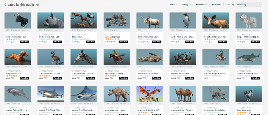 Recommendation of Unity Assets you can use in STYLY [African Big Pack] 3D  Animal Models | STYLY