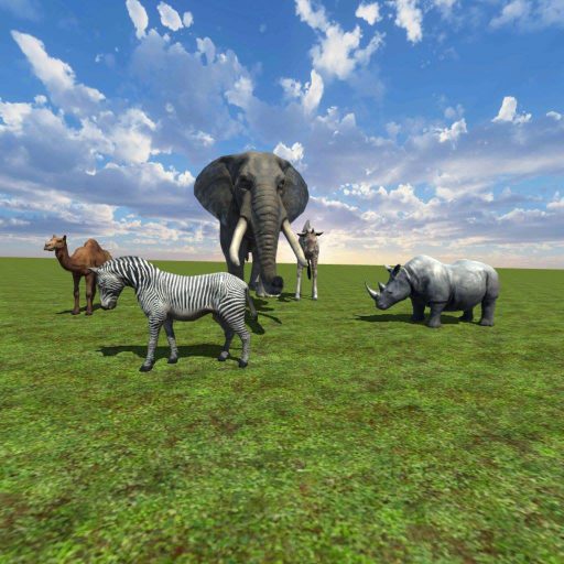 Stylyで使えるunityおすすめアセット African Big Pack 動物3dモデル Styly