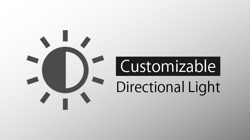 Customizable Directional Light