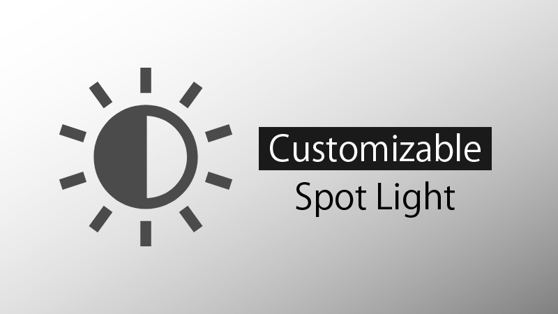 Customizable Spot Light