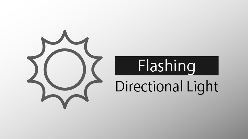 Flashing Directional Light