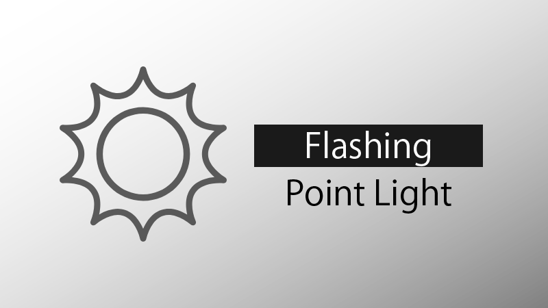 Flashing Point Light