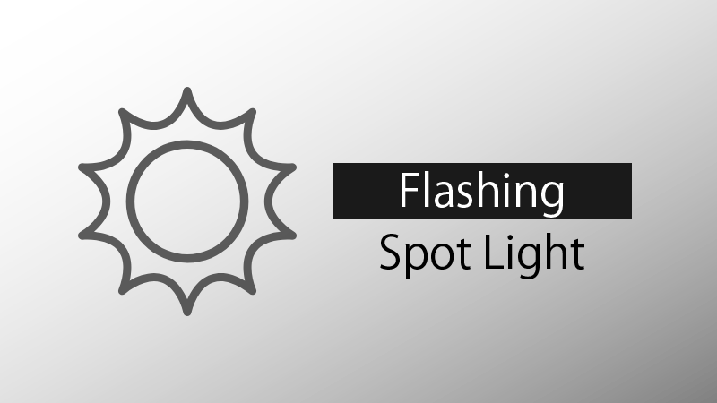 Flashing Spot Light