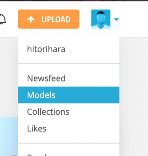 Display a list of your 3D models