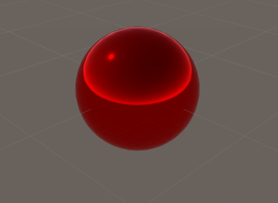Sphere reflecting Metalic and Smoothness