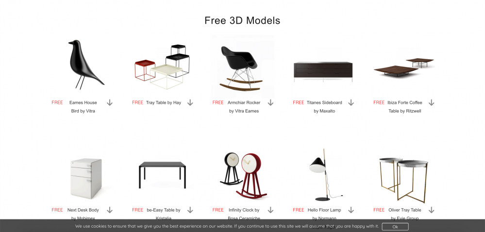 The Free 3d Modelscom