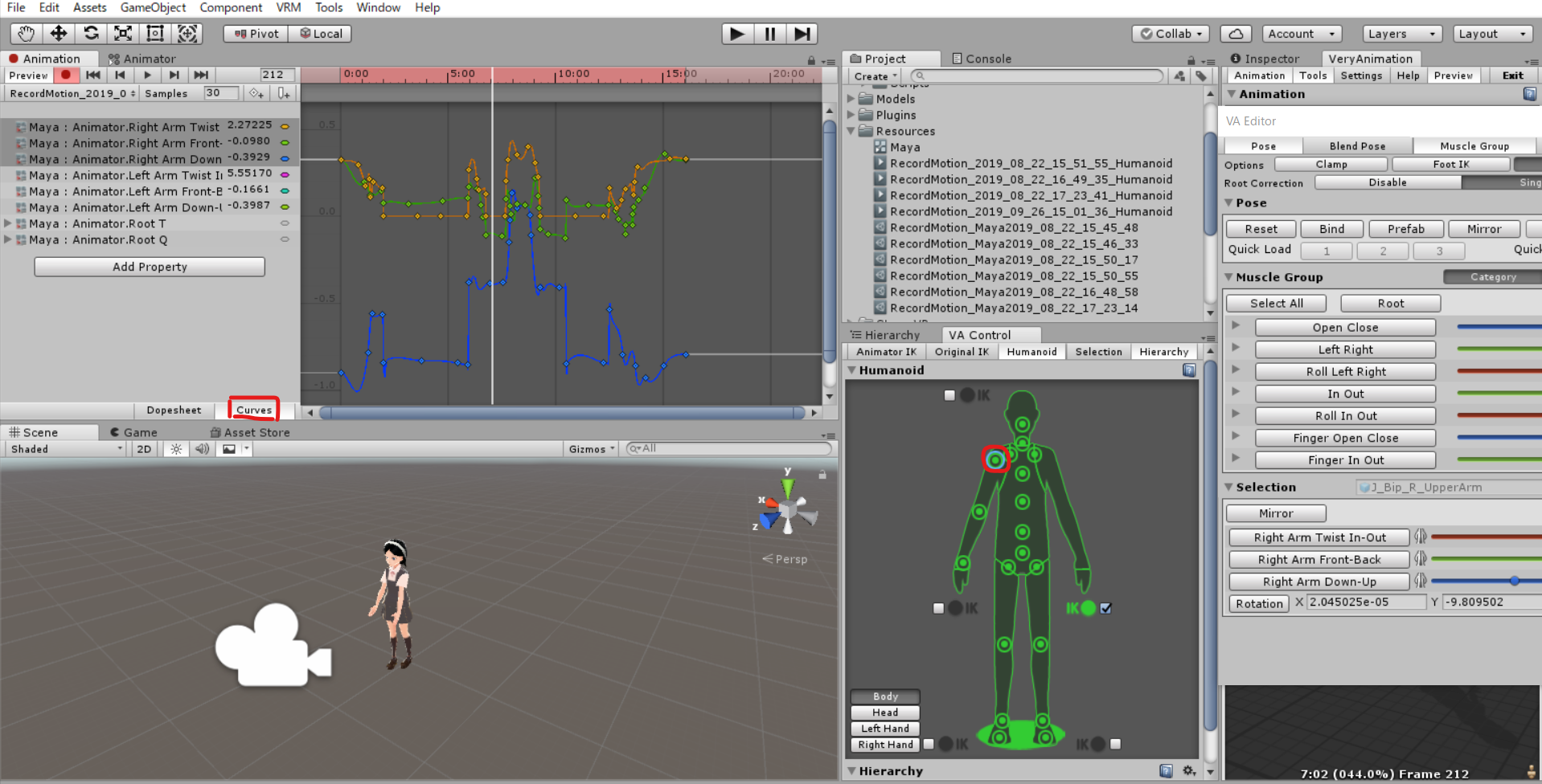 Unity モーションキャプチャーを使ったオリジナルアニメーション作成 Styly