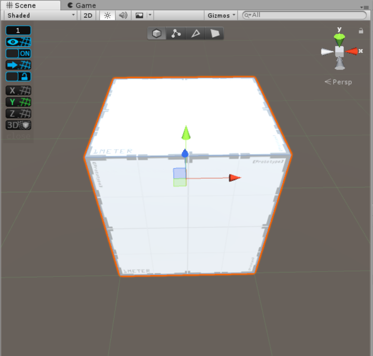 Unity Probuilderで簡単な家を作成してみる Styly