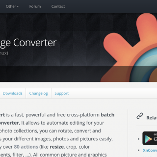 XnConvertトップ画面