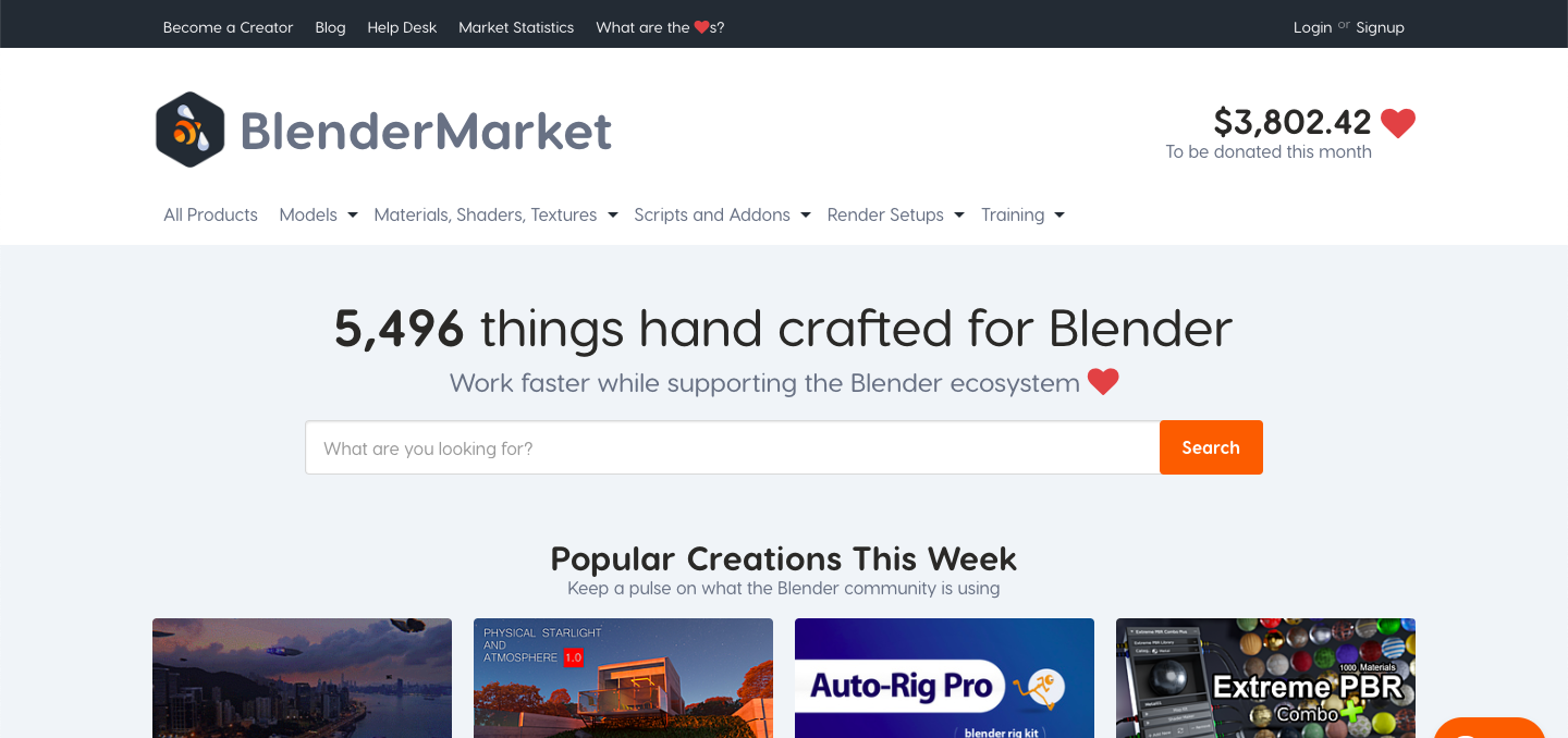 Products - Blender Market