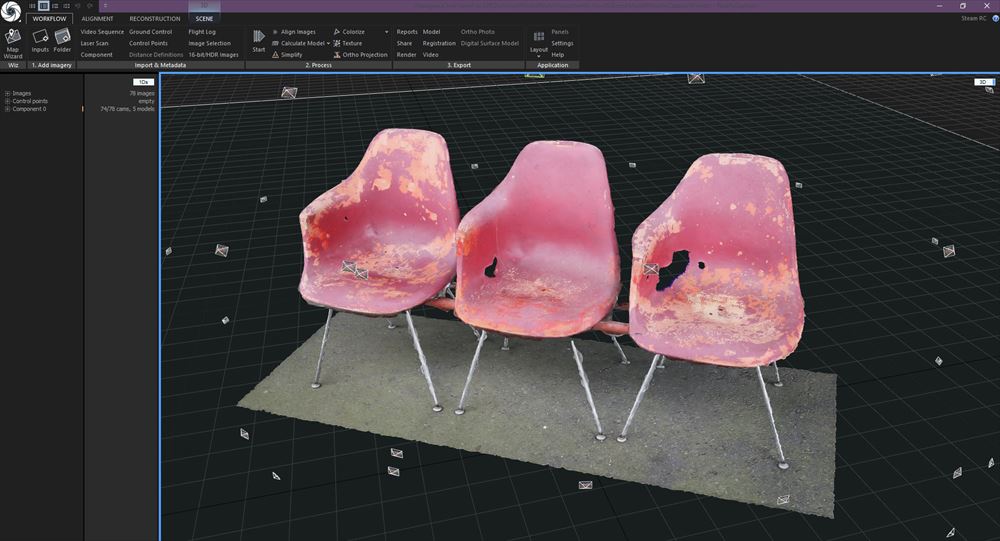 How to update modified model in Reality Capture and 3DF Zephry