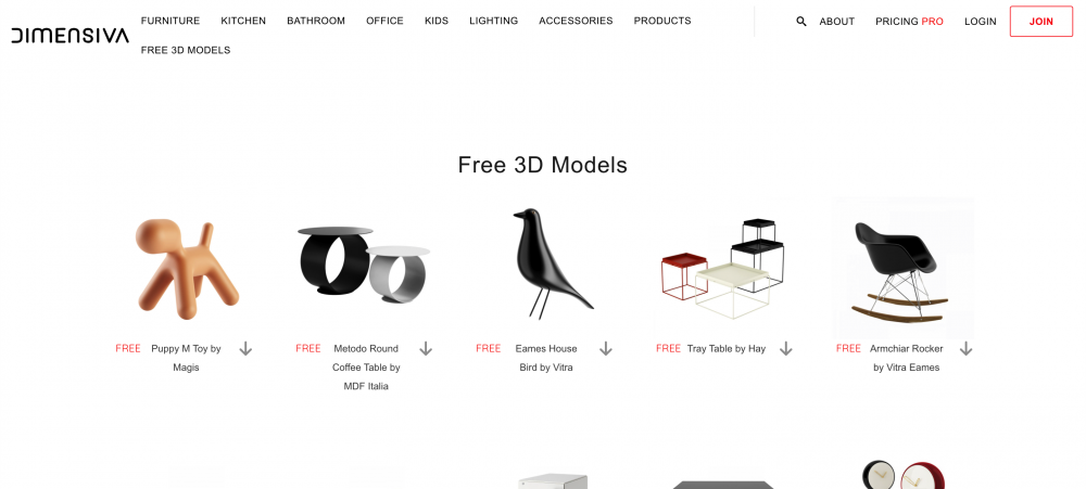 無料3dモデルをダウンロードできる素材サイトまとめ Styly