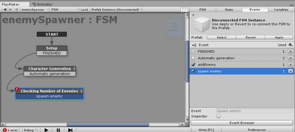 [Unity/Playmaker] How to make a VR shooting game and generate enemy ...