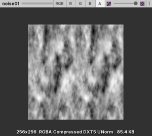 Displaying noise01 unity