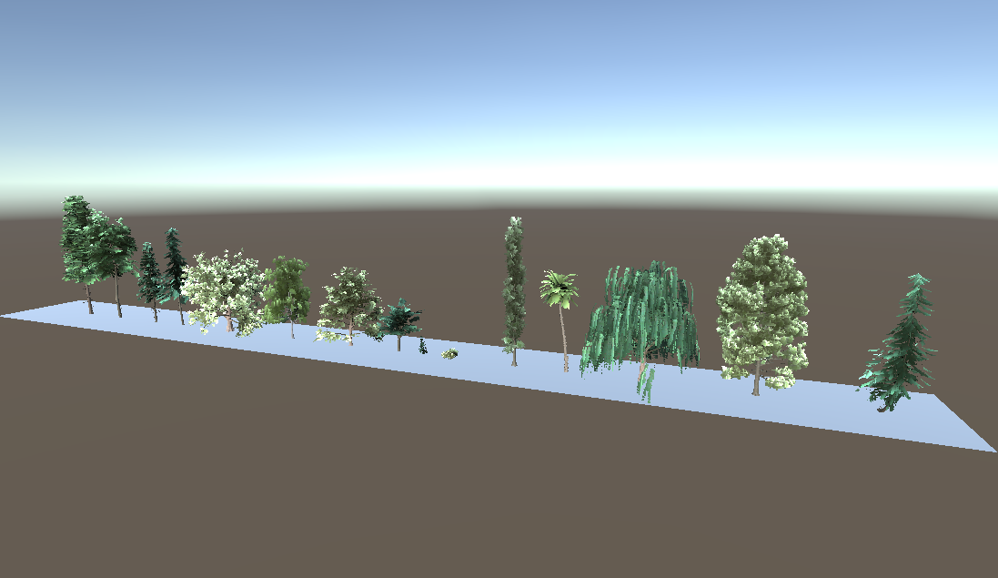 unity blender trees too small