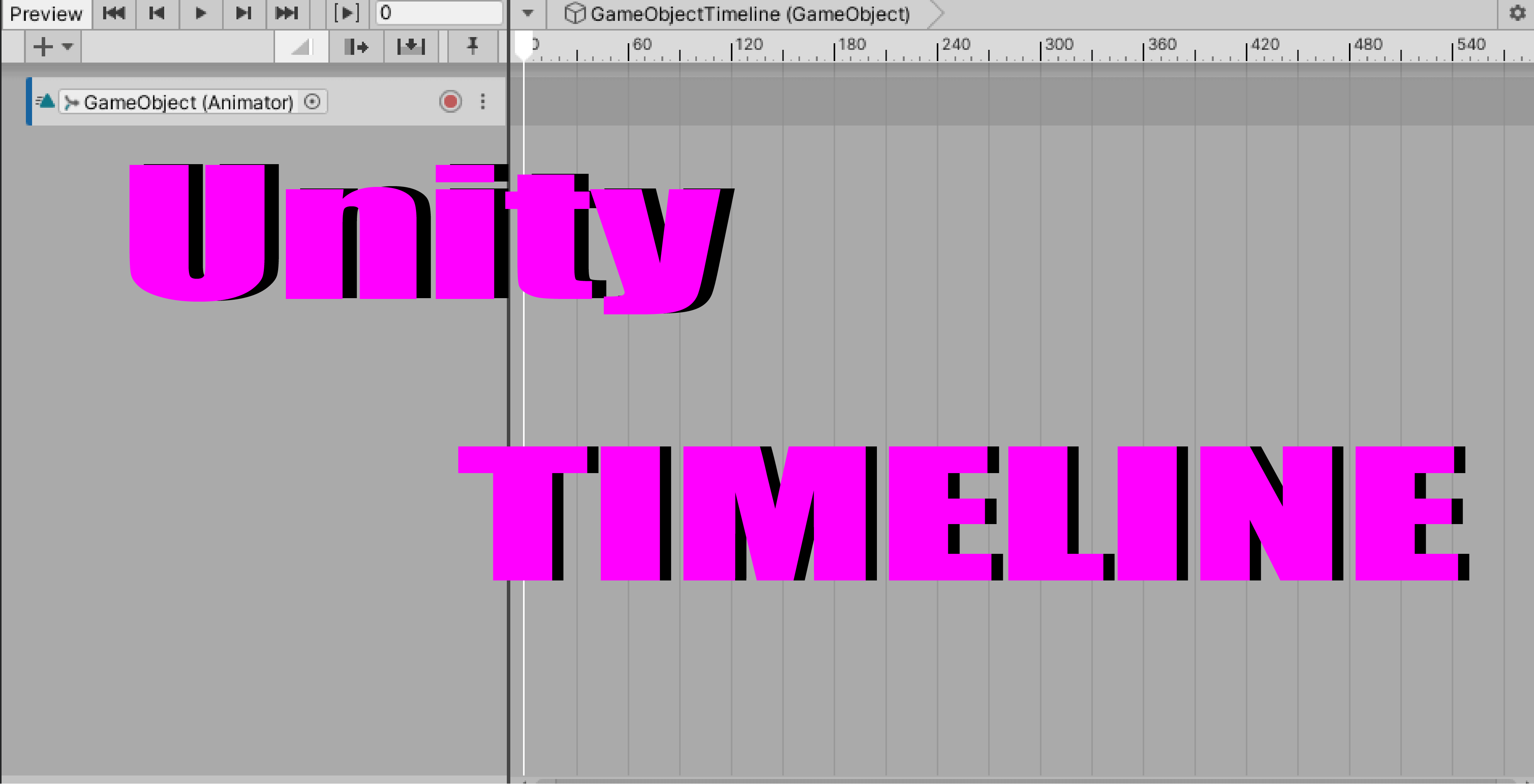 タイムラインの基礎を理解する Unity Styly