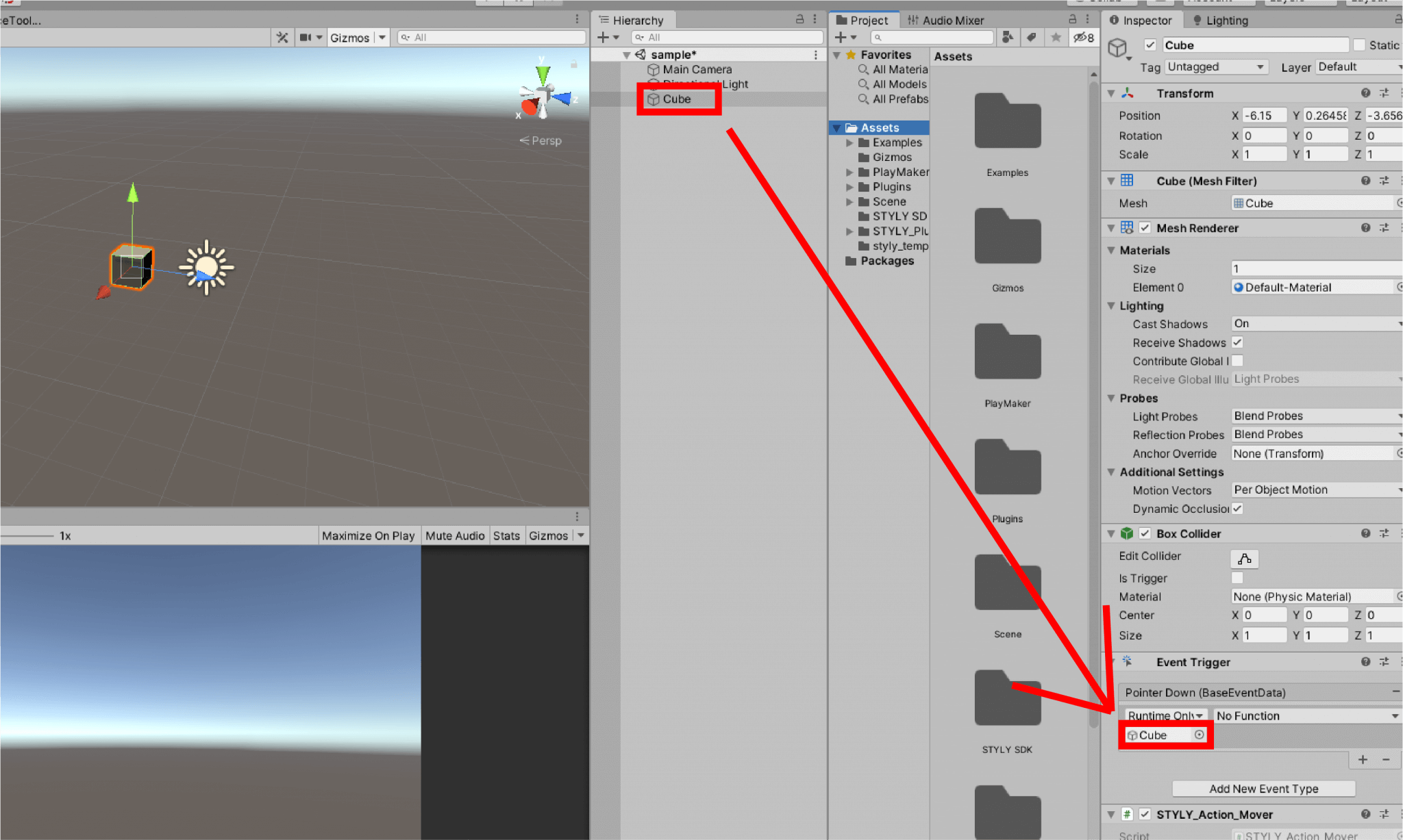 Unity event Trigger. Event Trigger Unity описание. Unity if object stay in Trigger.