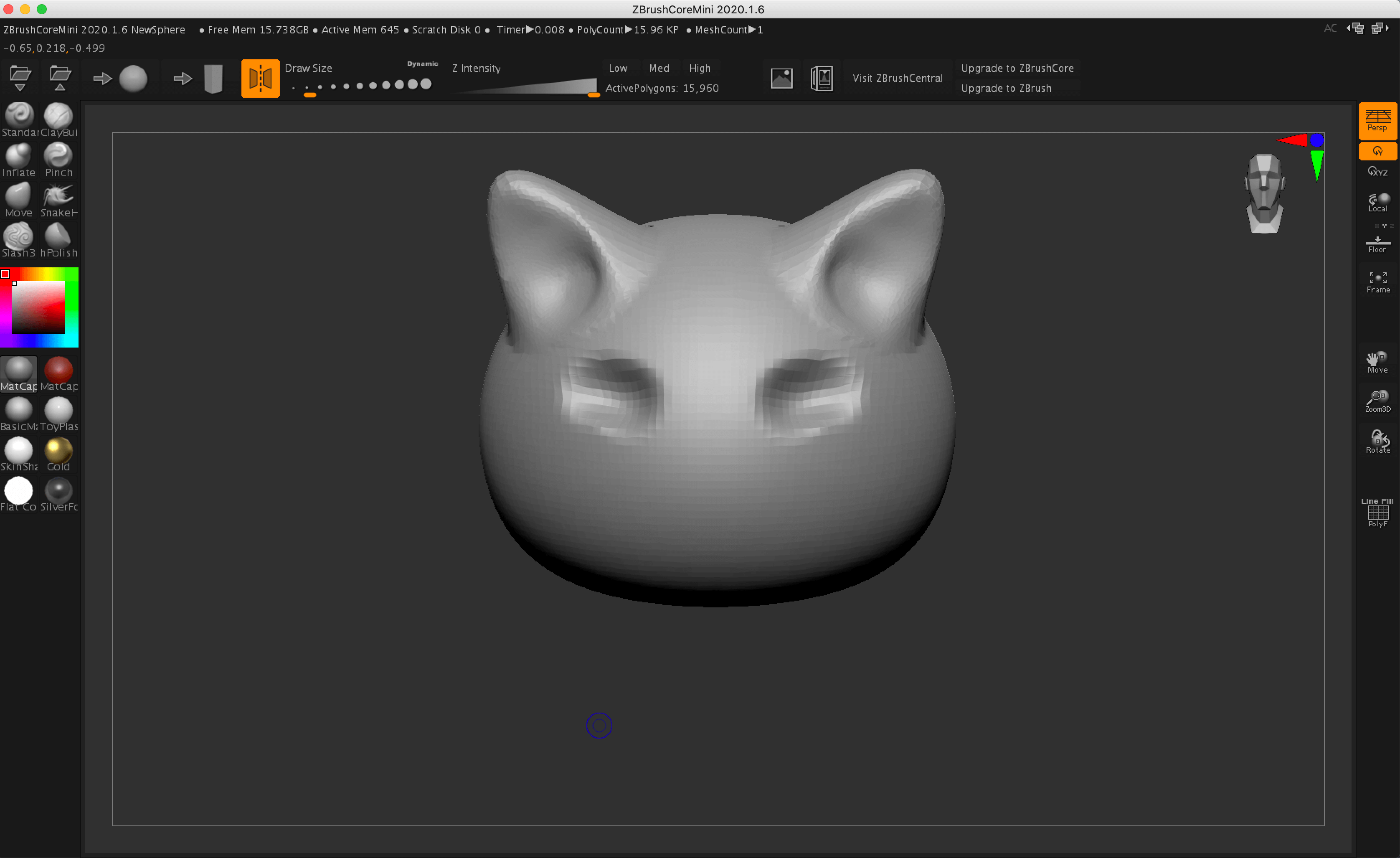 Introduction To Sculpting With Zbrushcoremini Styly