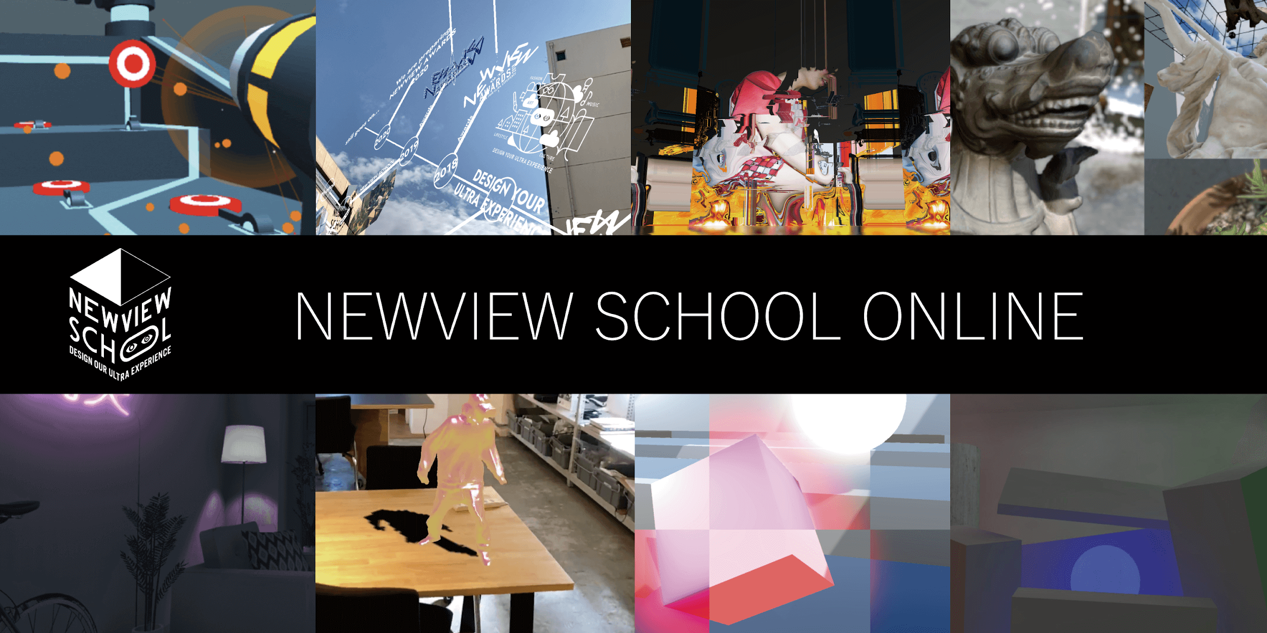 Learn about xR as design for experience; the online learning program  “NEWVIEW SCHOOL ONLINE” is now available.