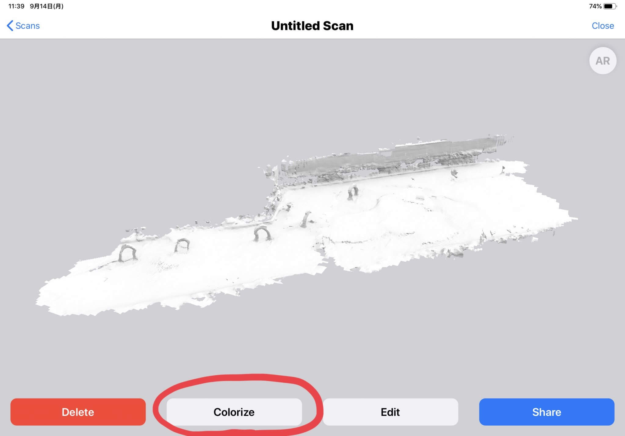 【iPad Pro】3D Scanner App（LiDARスキャナ）で3Dモデルを簡単に作成する STYLY