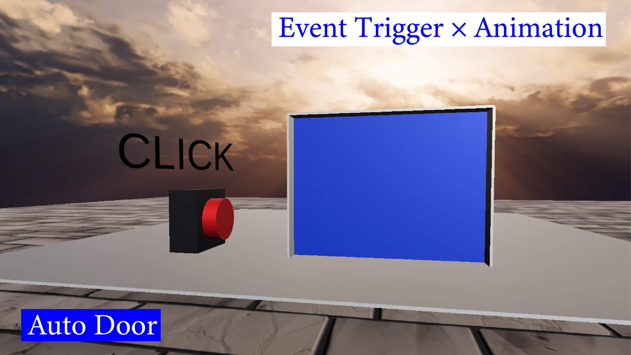 Unity] Create an automatic door using Event Trigger and animation | STYLY