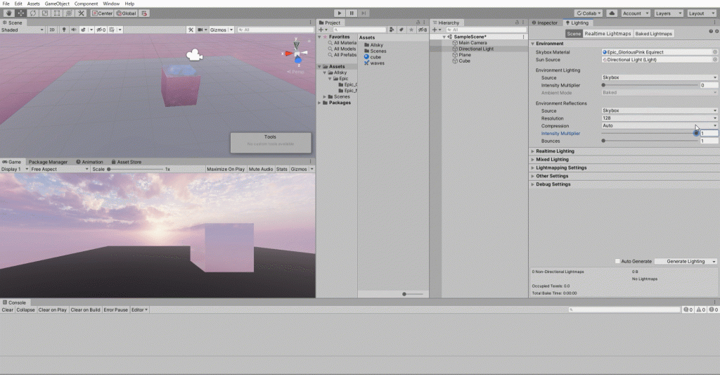【Unity】Lighting入門 環境光の使い方紹介 | STYLY