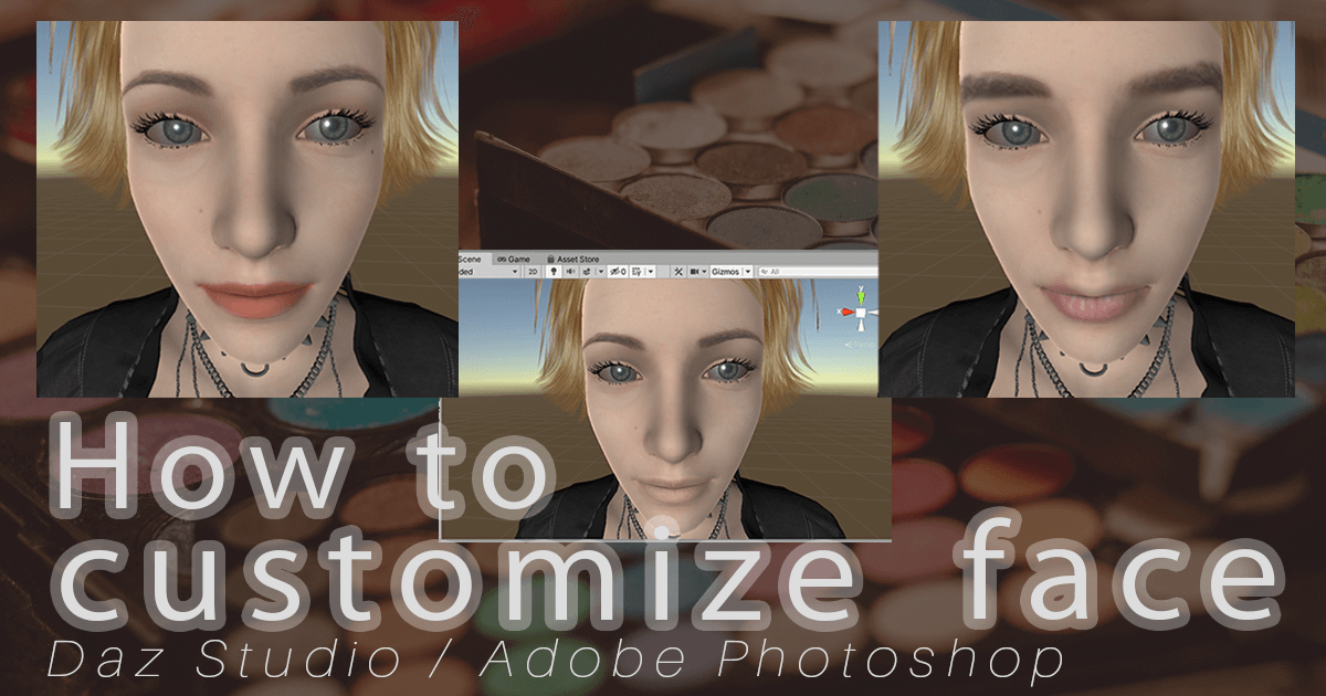 how to edit skin for daz models