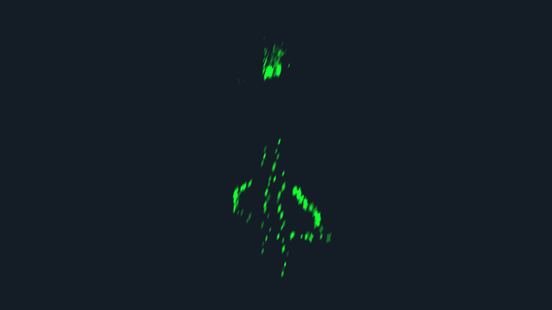 Spine tree particles