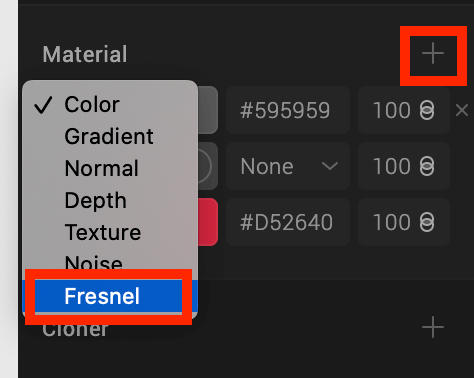 Change to Fresnel